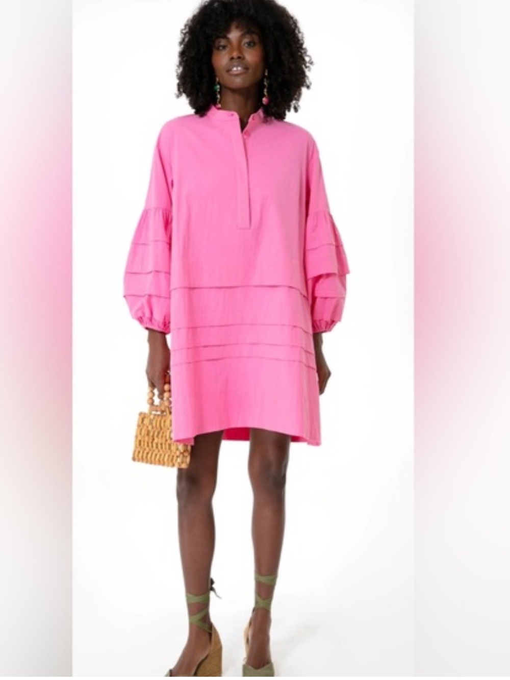 Tuckernuck Pomander Place Chelsea Dress Size S Pink EUC Like New